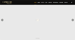Desktop Screenshot of capricornluxury.com